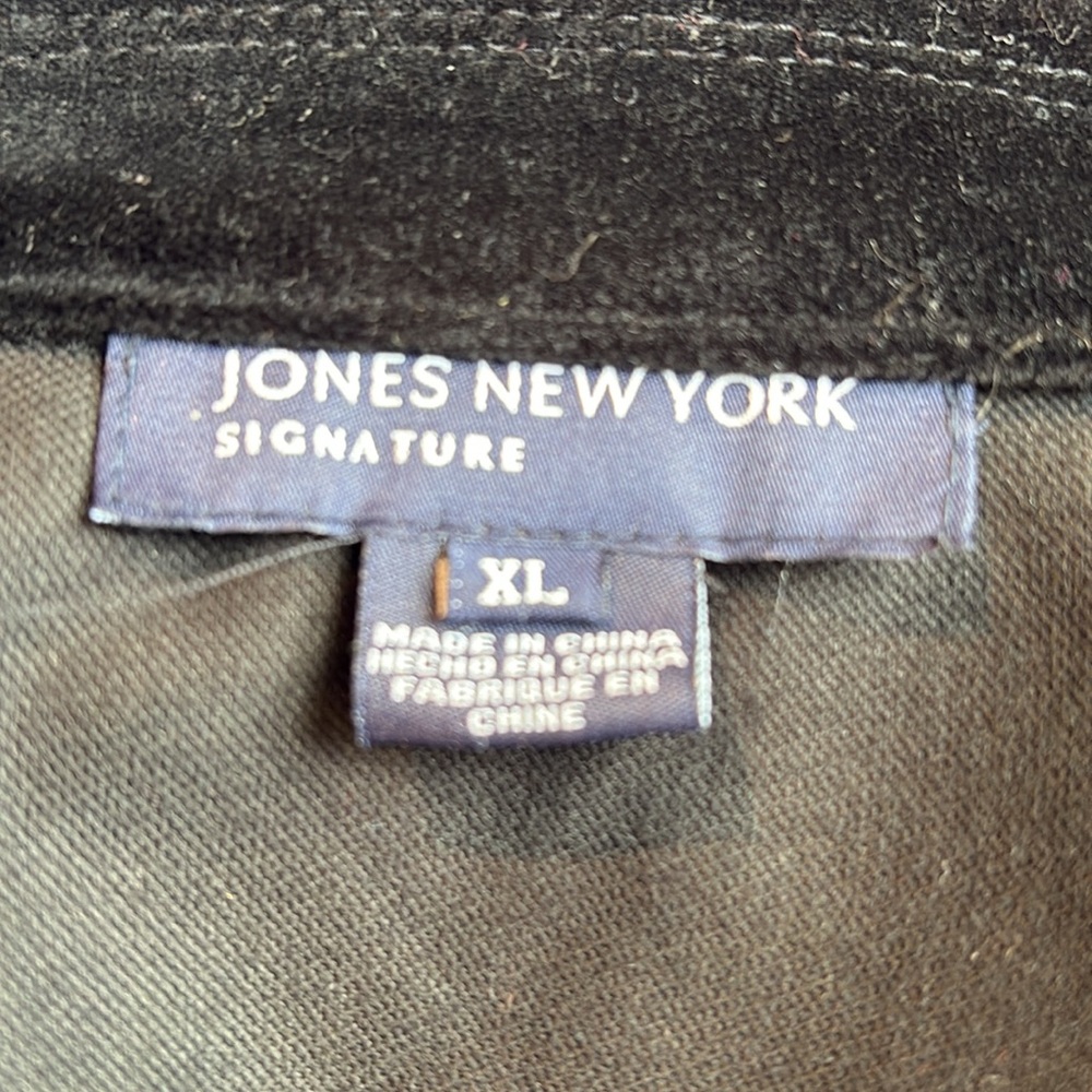 Jones New York Signature XL Very Good Condition 98% Cotton 2% Spandex - Picture 4 of 4